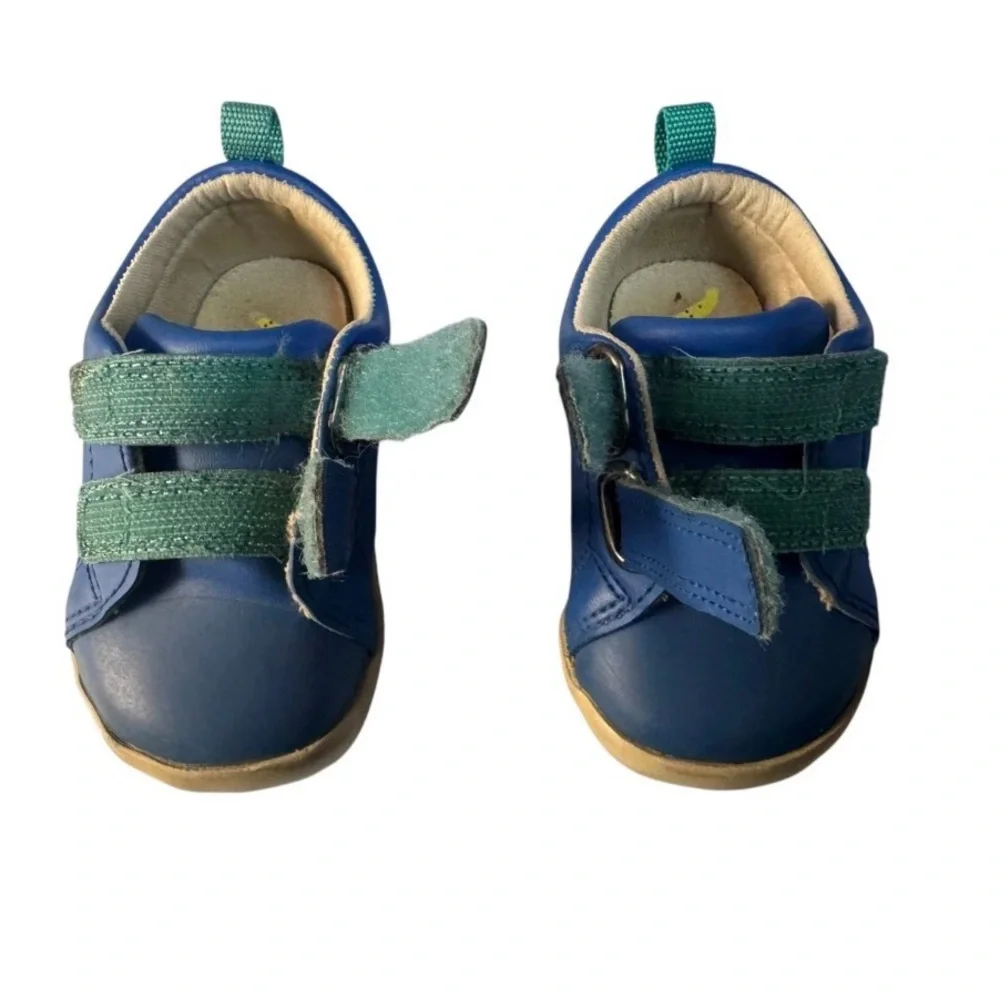 Ten Little Unisex Everyday Original Vegan Sneaker Blue Size 4 Shoes GUC